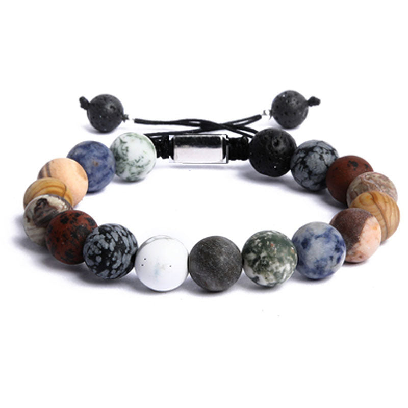 Solar System Planets Crystal Bead Bracelets