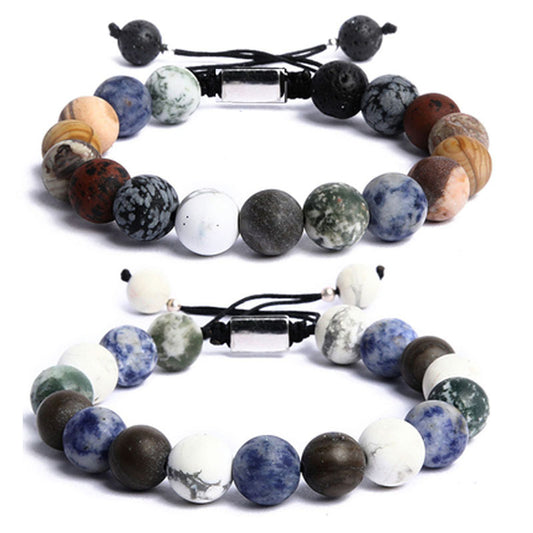 Solar System Planets Crystal Bead Bracelets