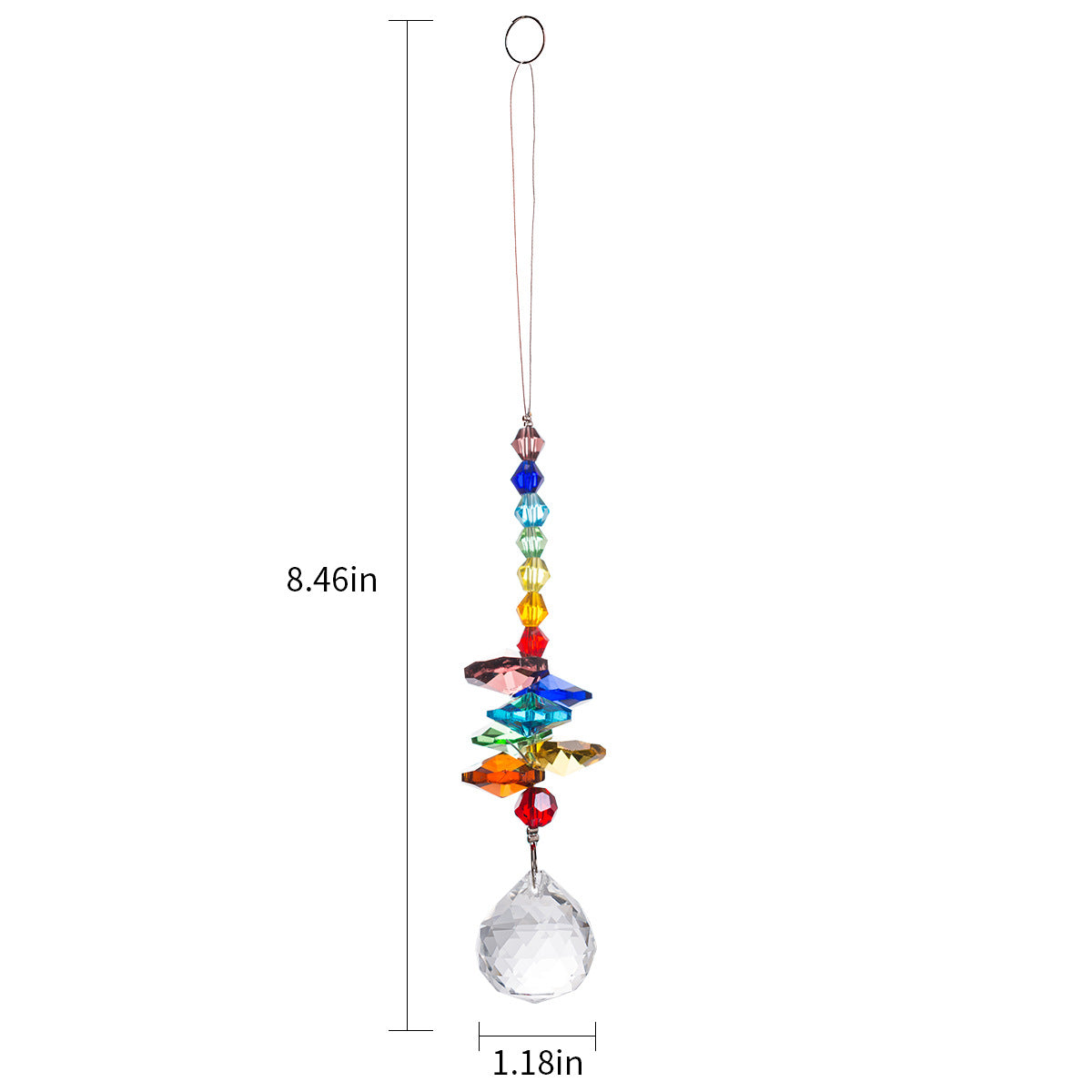 7 Chakra Suncatcher Ornaments