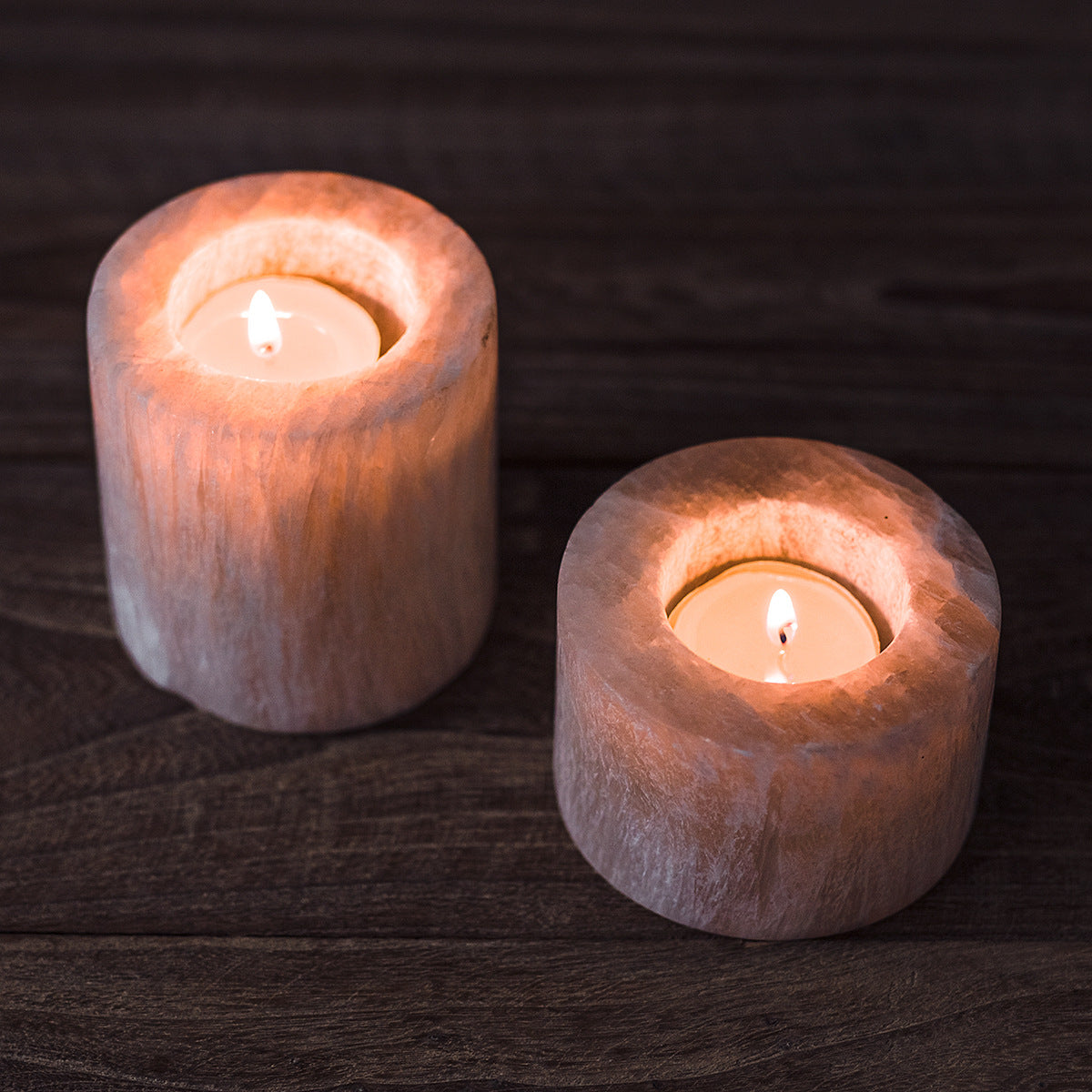 Selenite Candle Holder Home Ornaments