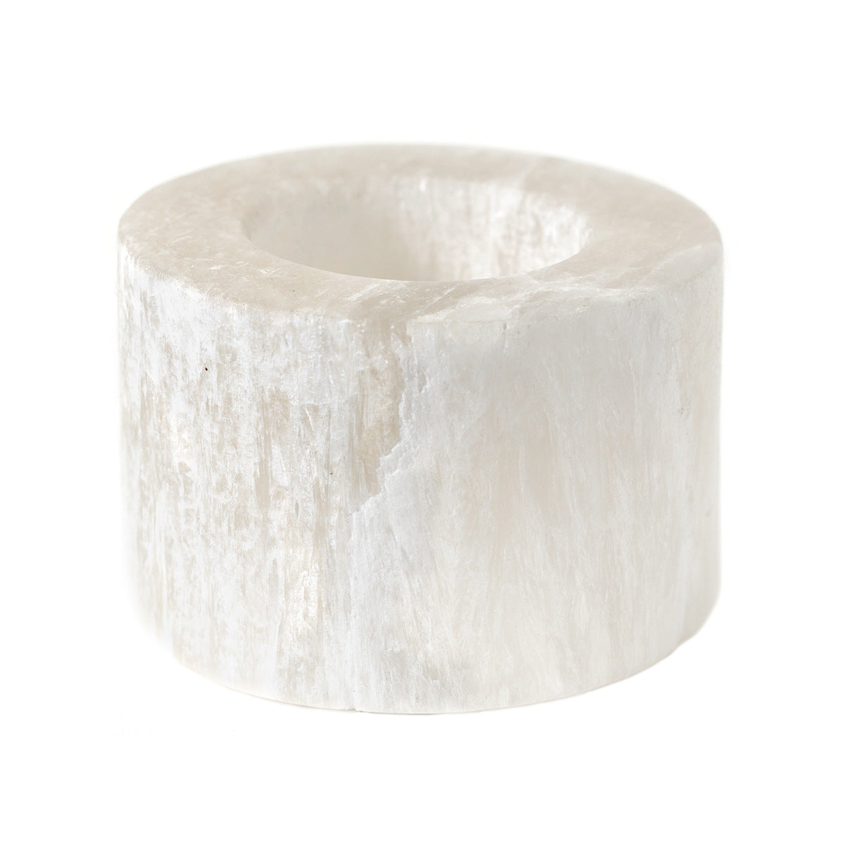 Selenite Candle Holder Home Ornaments