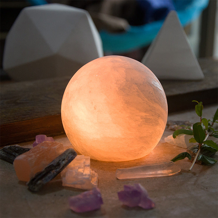 Selenite Moonlight Smart Sensor Light Bedside Lamp Ornaments