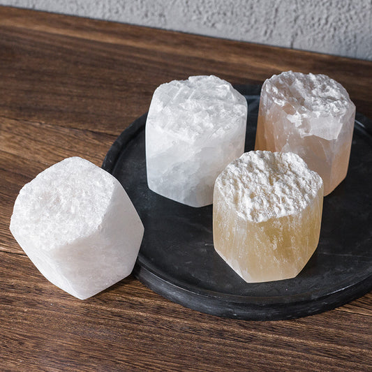 Fire-free Aromatherapy Selenite Stone Ornaments