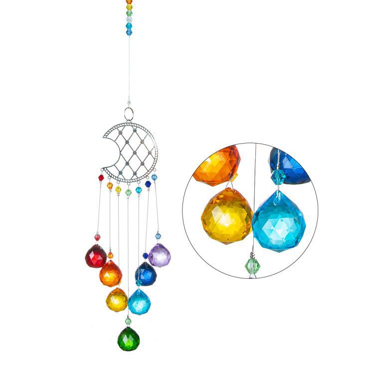 7 Chakra Rainbow Suncatcher Ornaments