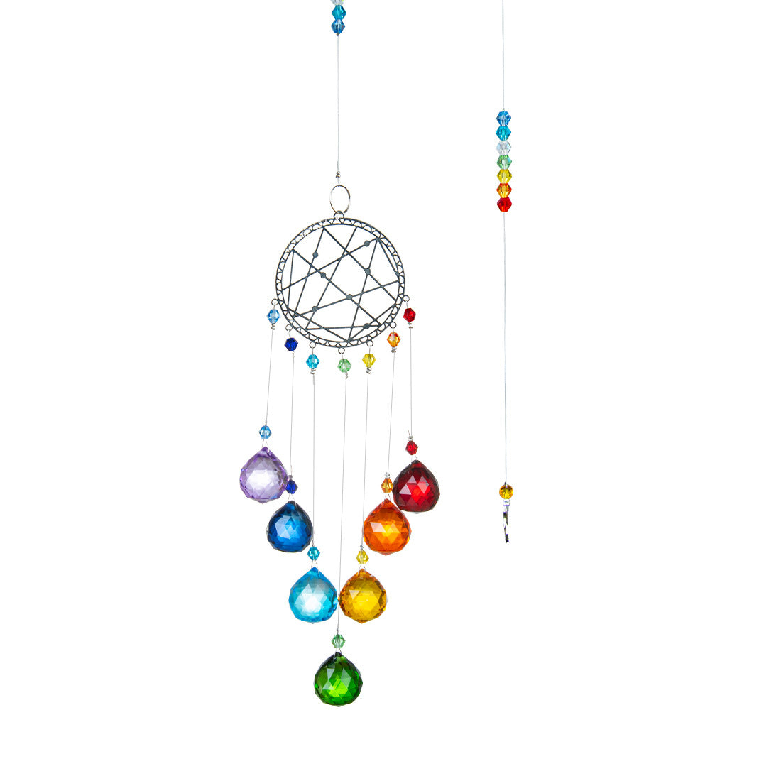 7 Chakra Rainbow Suncatcher Ornaments