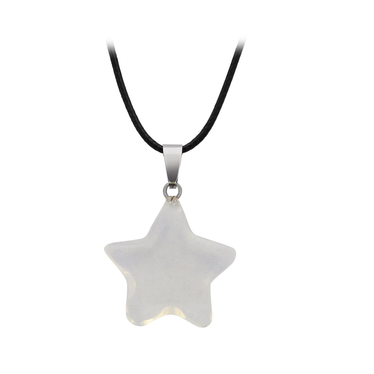 Pentagram Star Crystal Pendants for Necklace