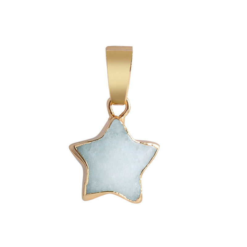 Crystal Star Pentagram Pendants for Necklace