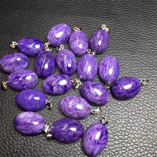 Charoite Pendants for Necklace