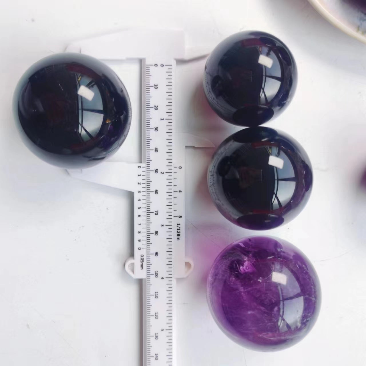 Dark Amethyst Spheres