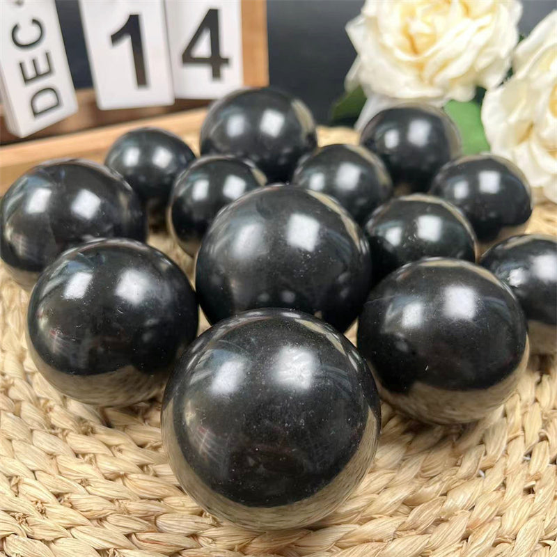 Black Tourmaline Spheres