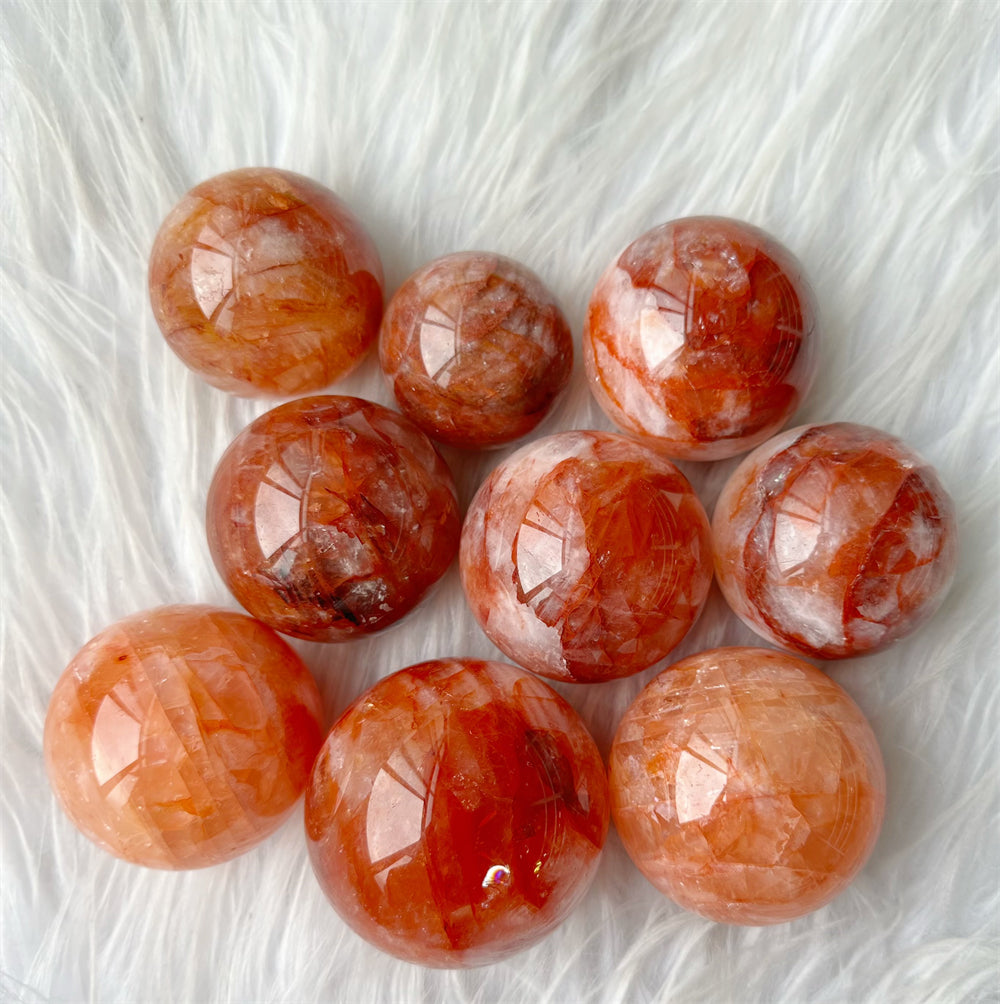 Carnelian Spheres