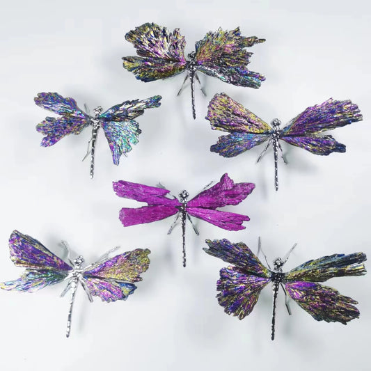 Aura Tourmaline Dragonfly Craft