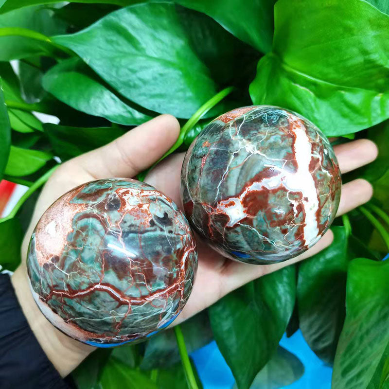 Money Agate Spheres