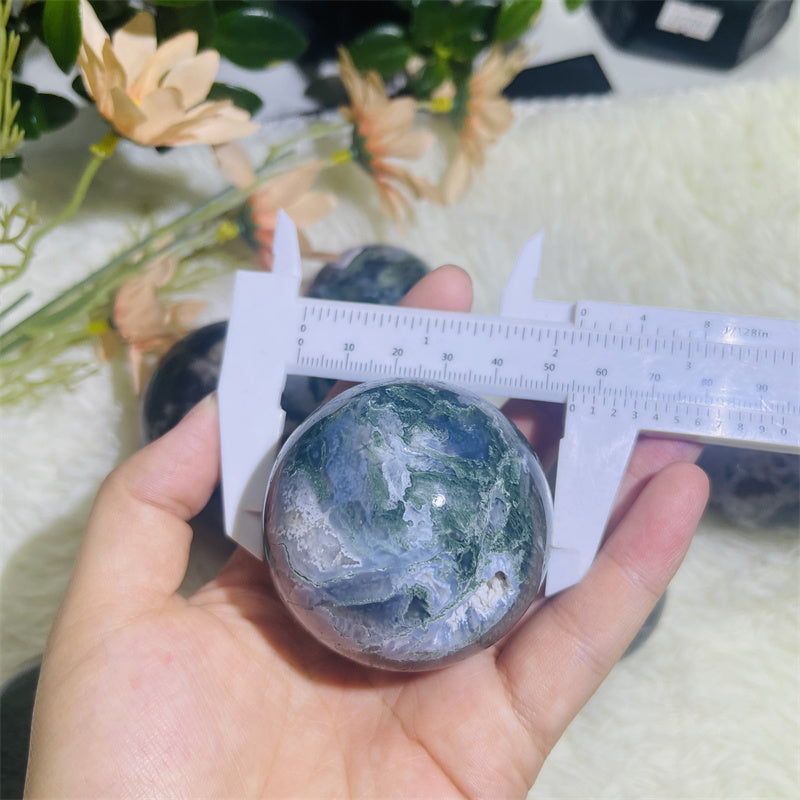 Moss Agate Spheres