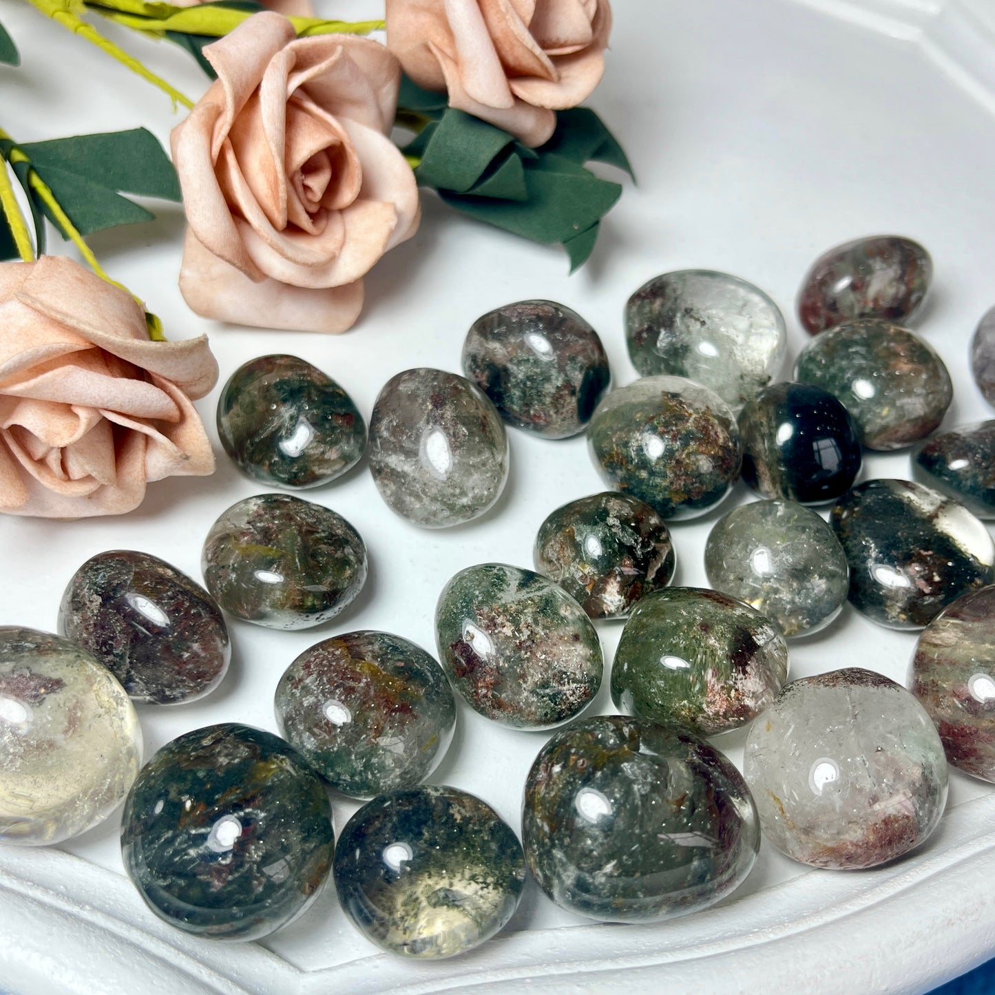 Phantom Garden Quartz Tumble Stones