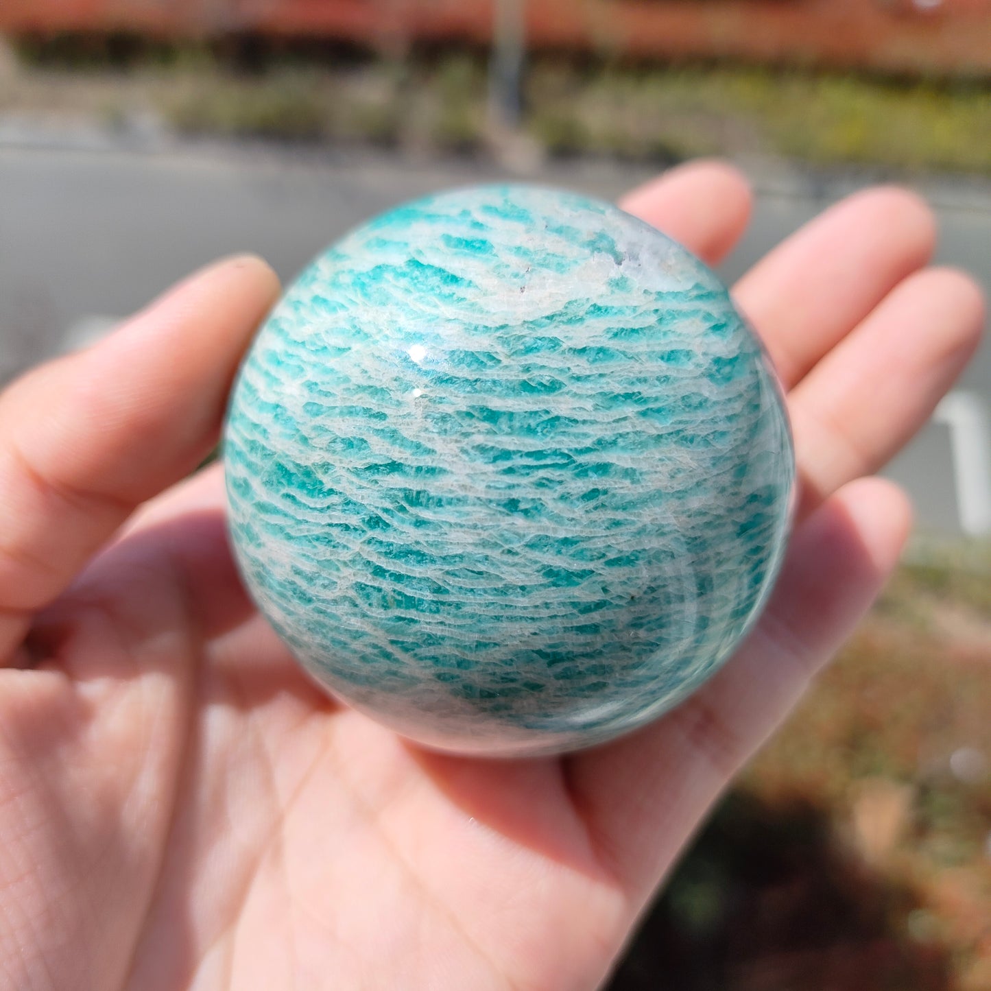 Amazonite Spheres