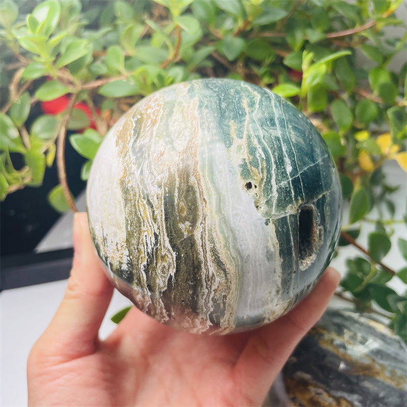 Ocean Jasper Spheres