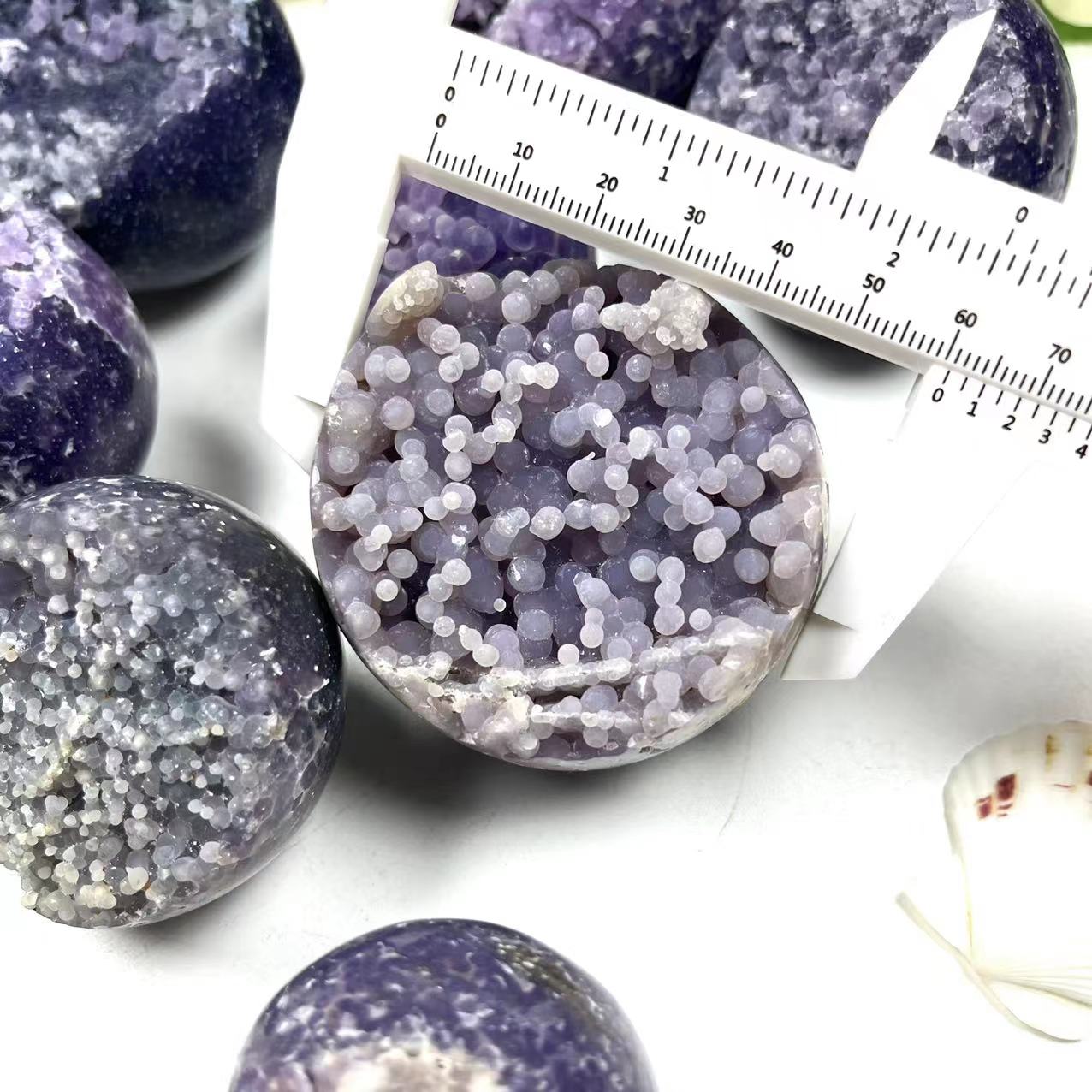 Grape Agate Spheres