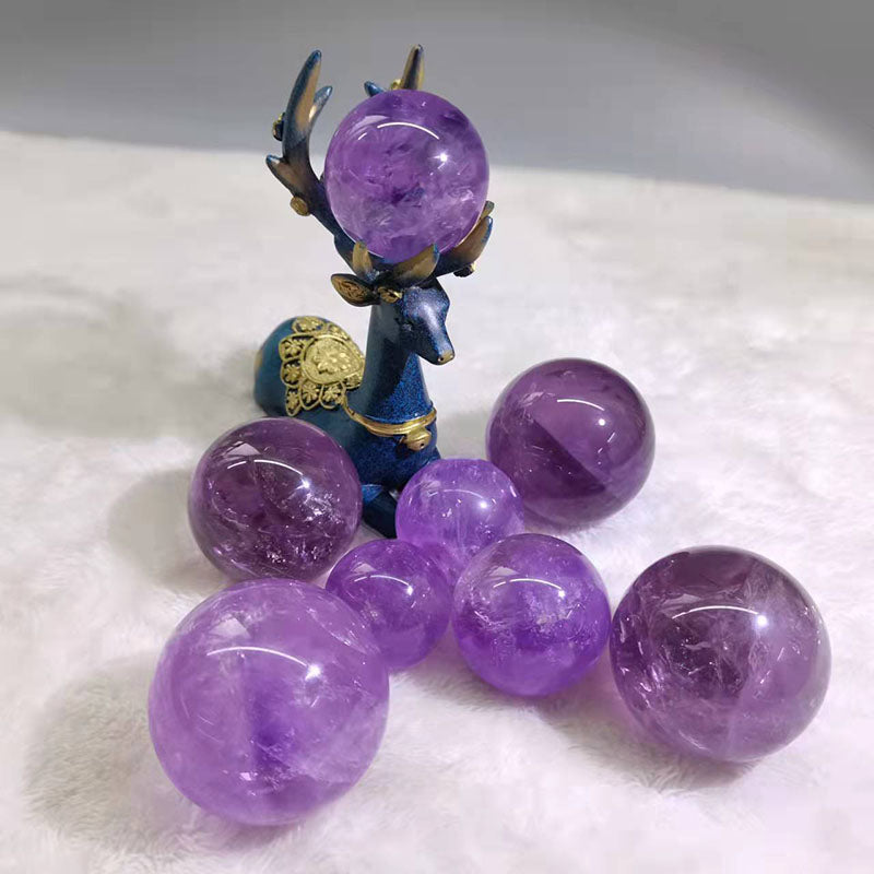 Amethyst Spheres