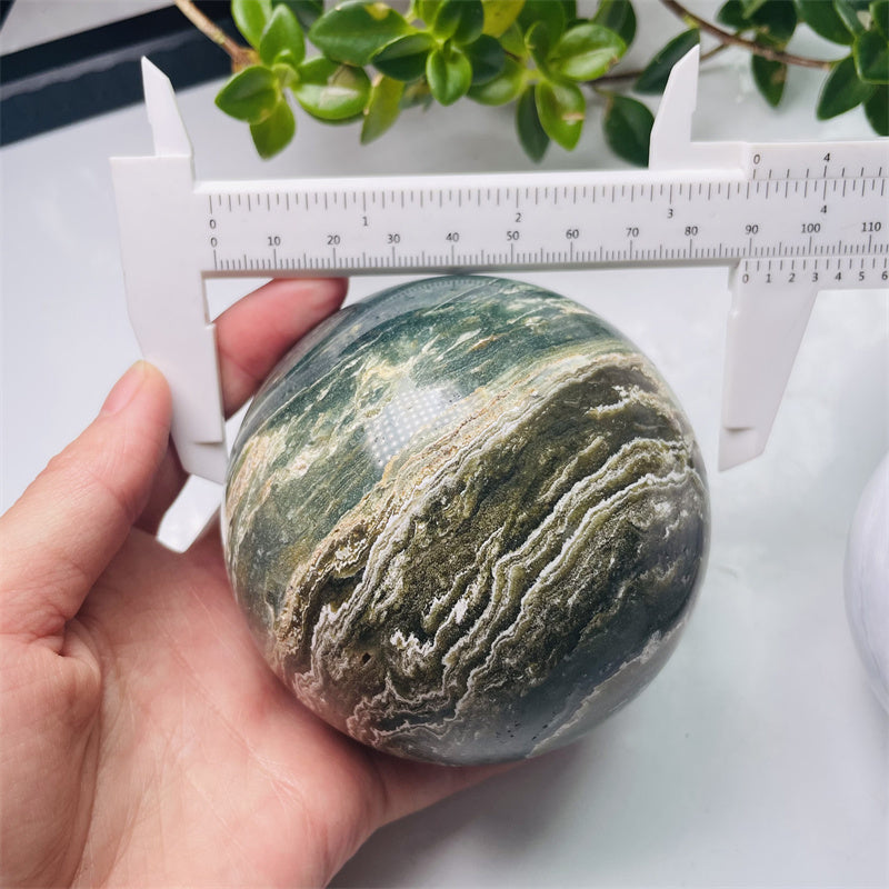 Ocean Jasper Spheres