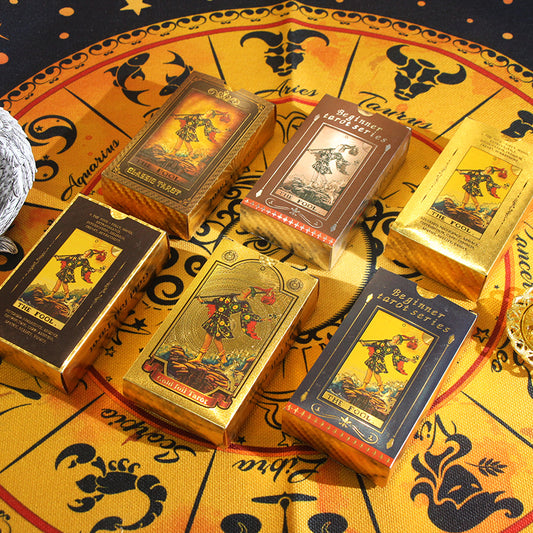 7 Astrology Tarot Cards with Guidebooks