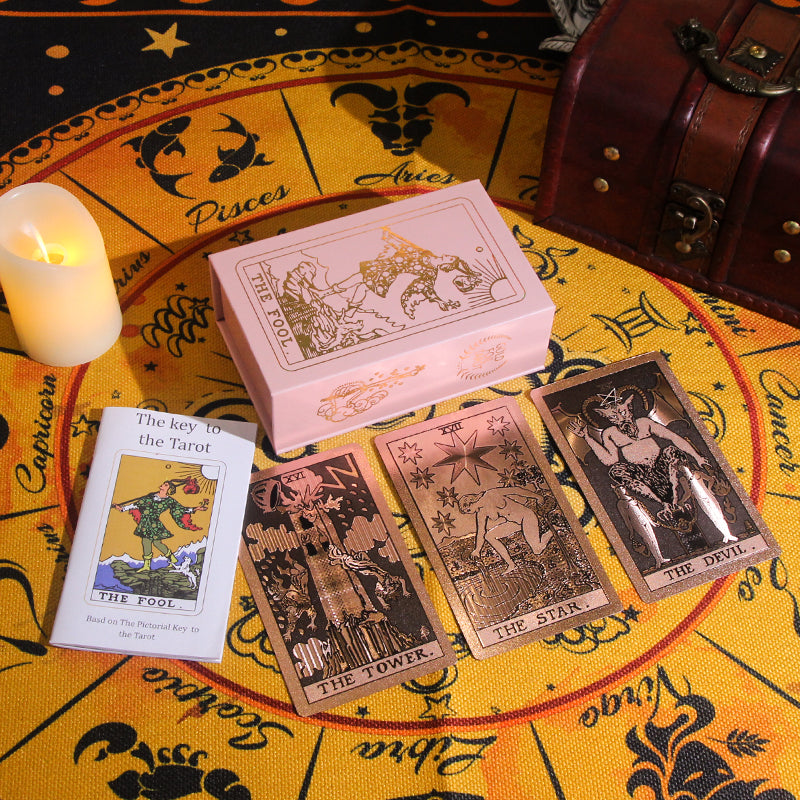 3 Metaphysics Tarot Cards Set with Guidebooks