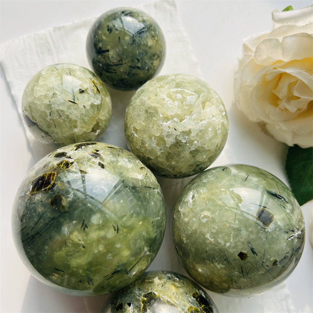 Prehnite Spheres