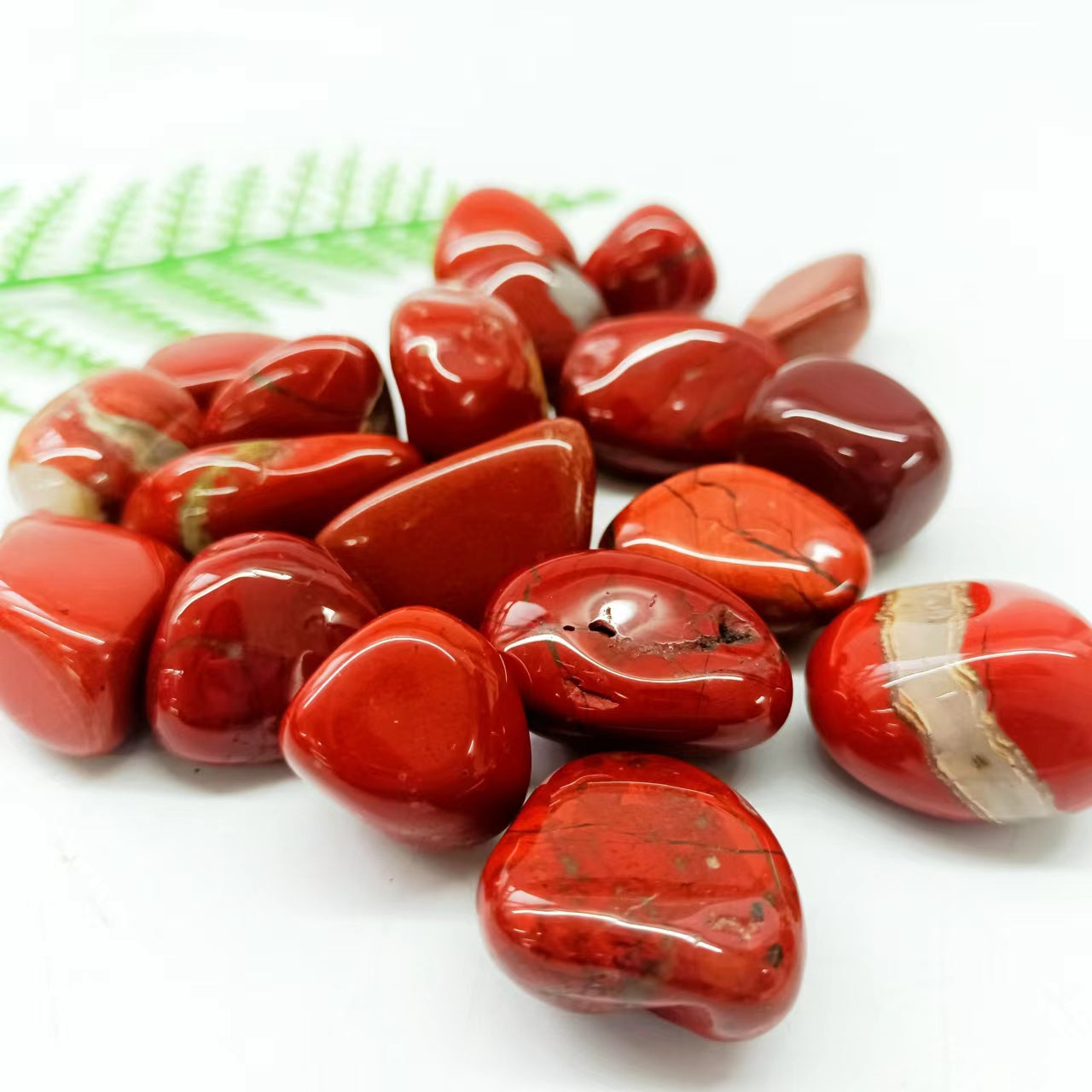 Red Jasper Tumble Stones