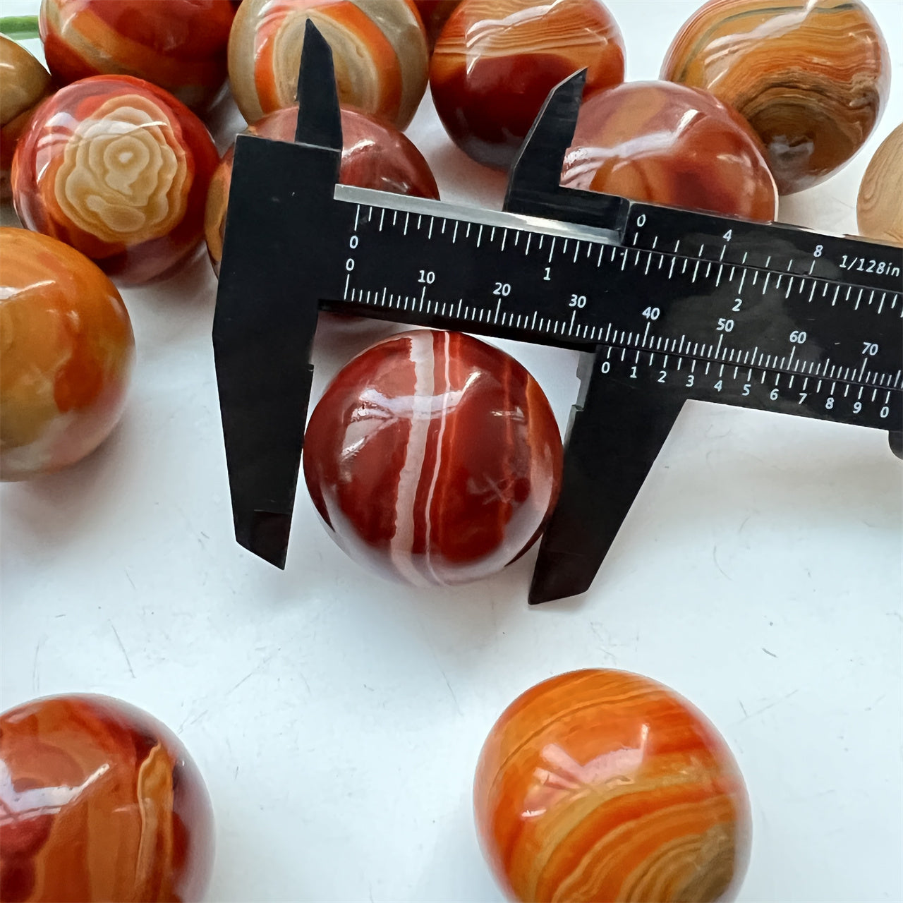 Southern Red Agate Mini Spheres