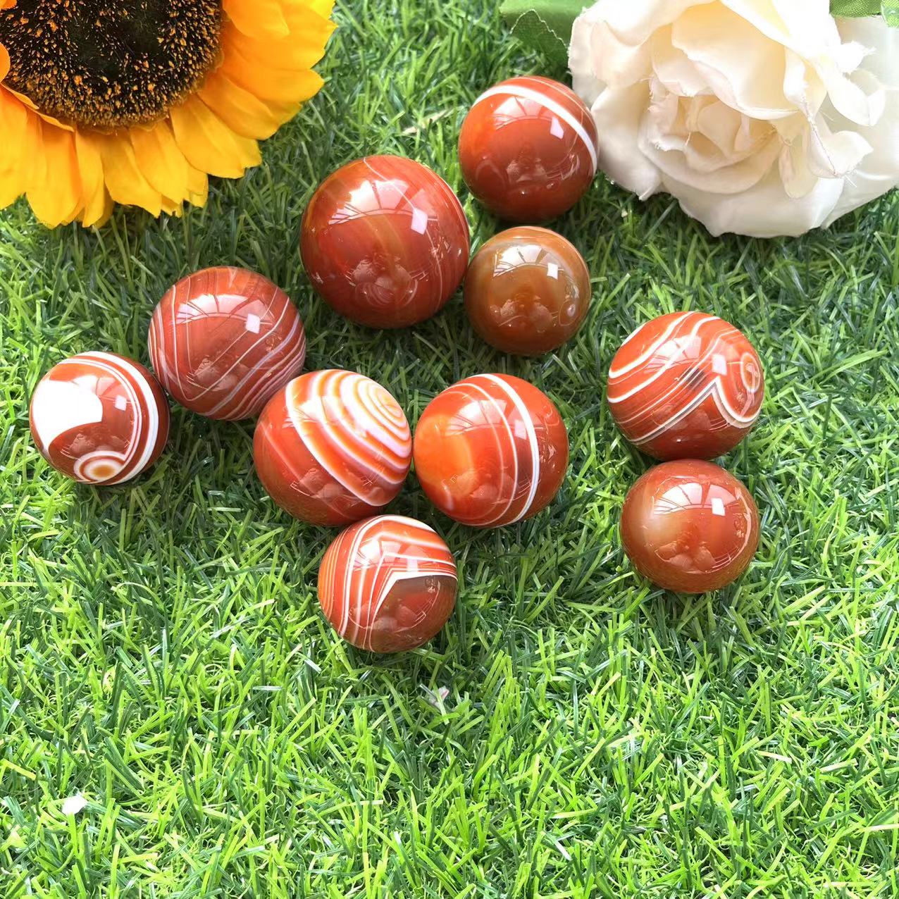 Sardonyx Agate Spheres