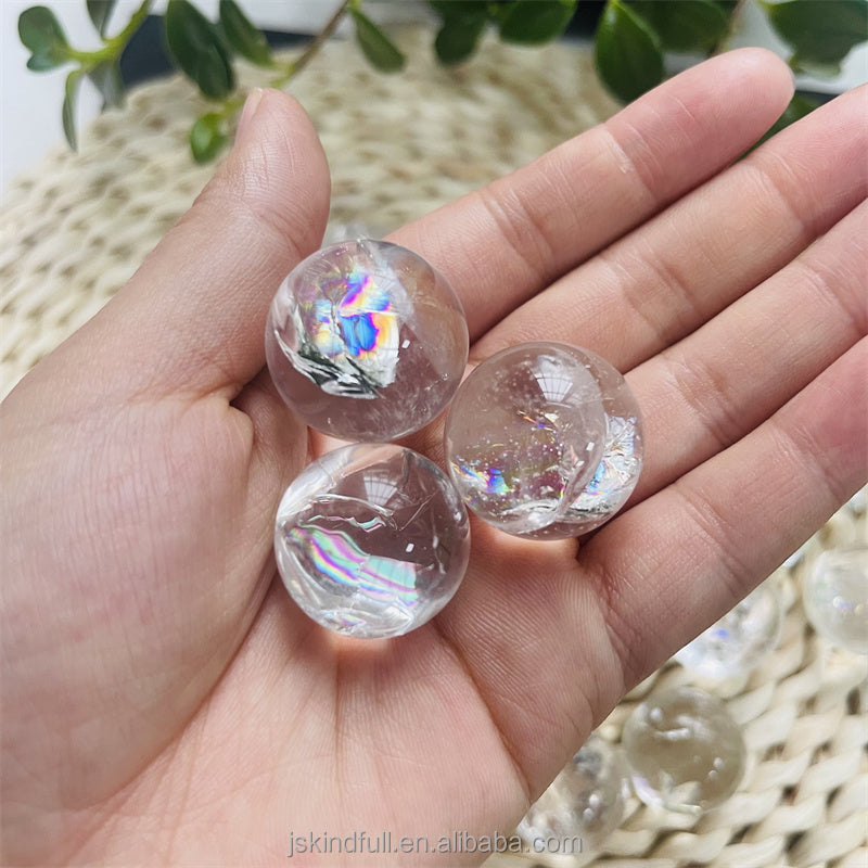 Clear Quartz Top Quality Mini Sphere