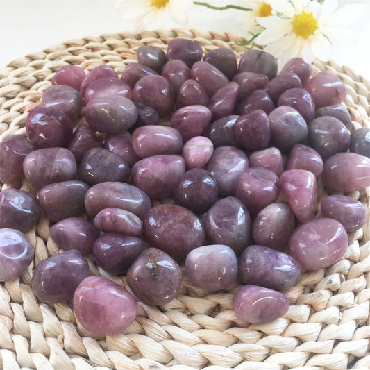 Pink Amethyst Tumble Stones