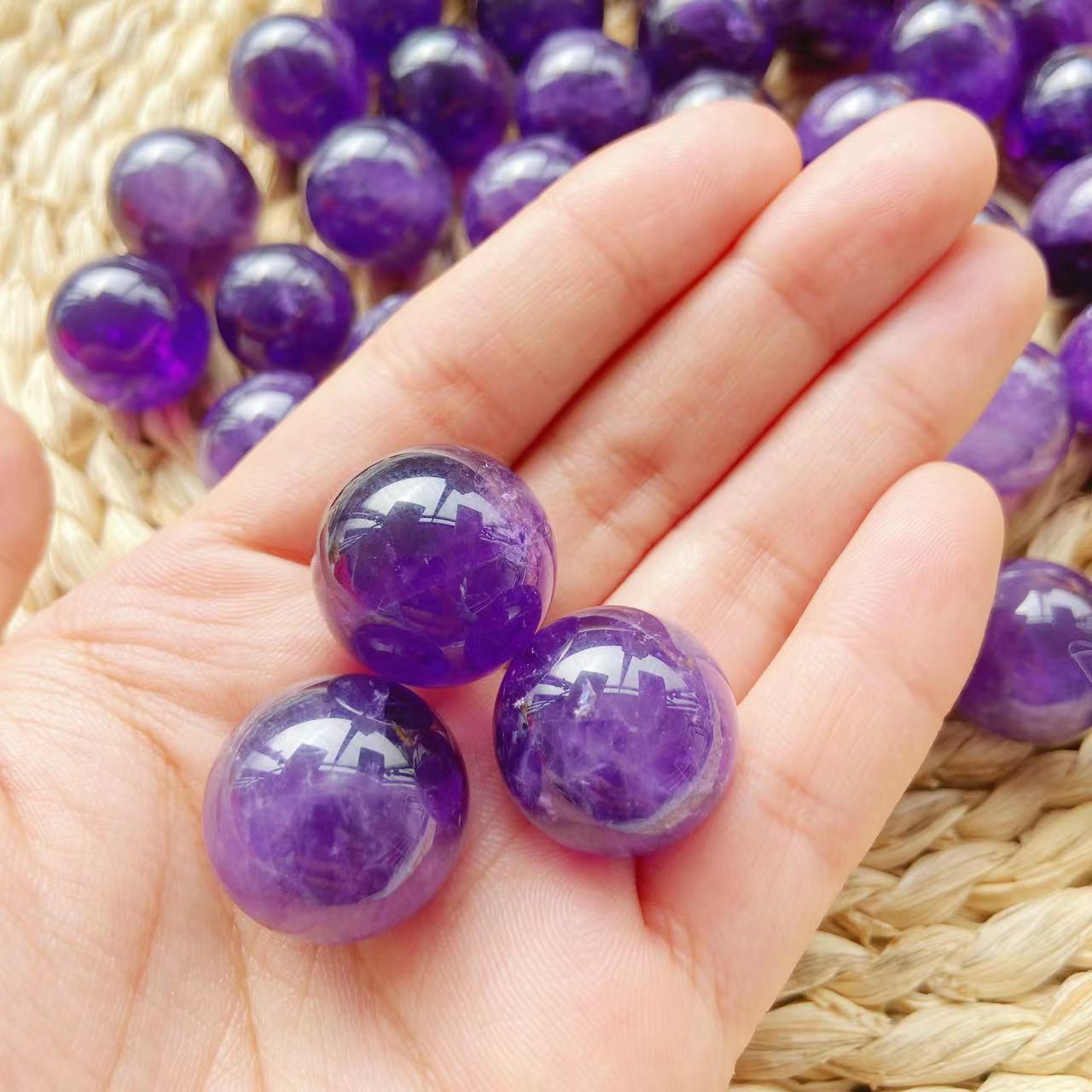 Amethyst Mini Spheres