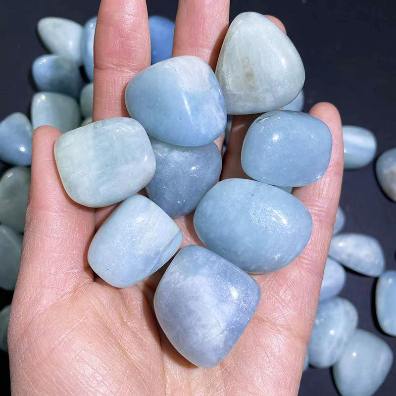 Aquamarine Tumble Stones