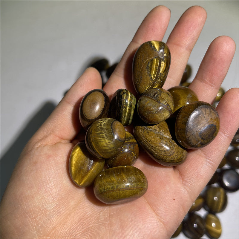 Tiger Eye Tumble Stones