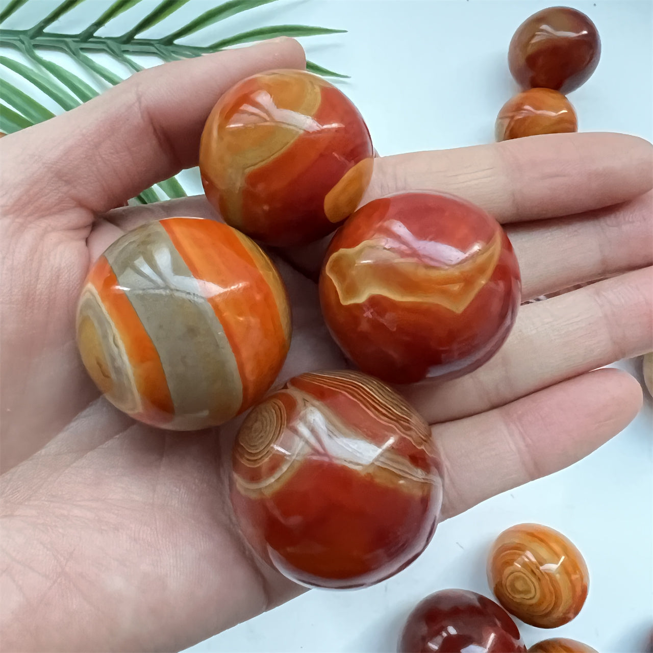 Southern Red Agate Mini Spheres