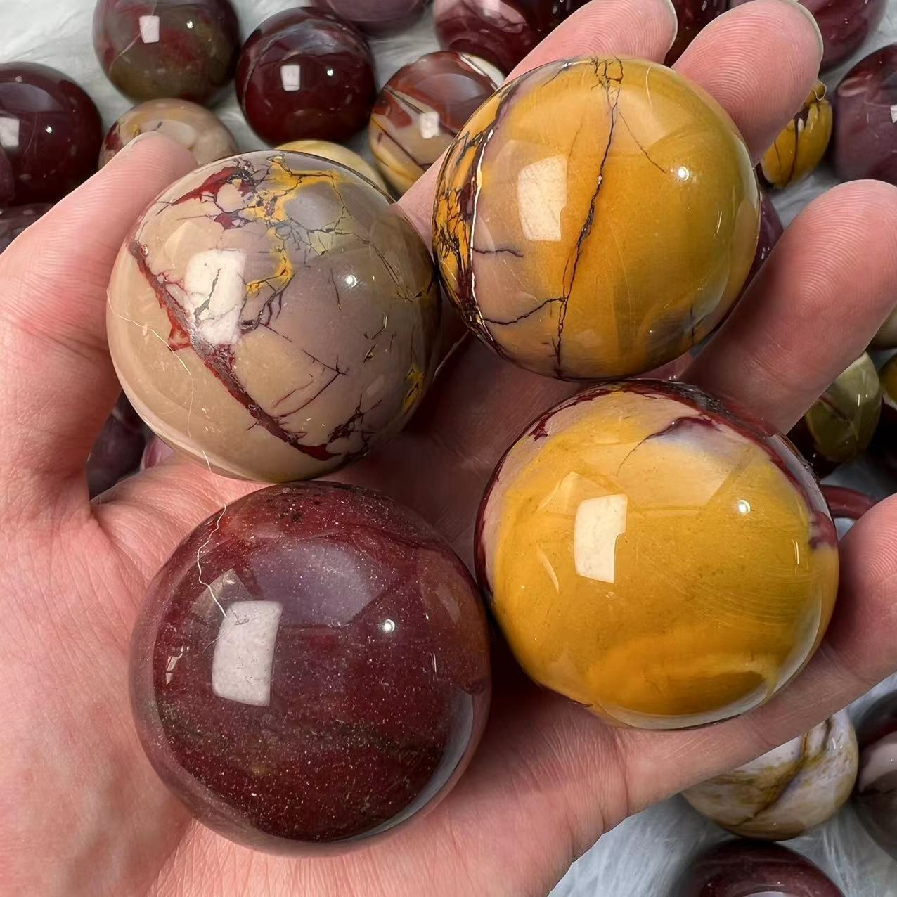 Mookaite Jasper Spheres