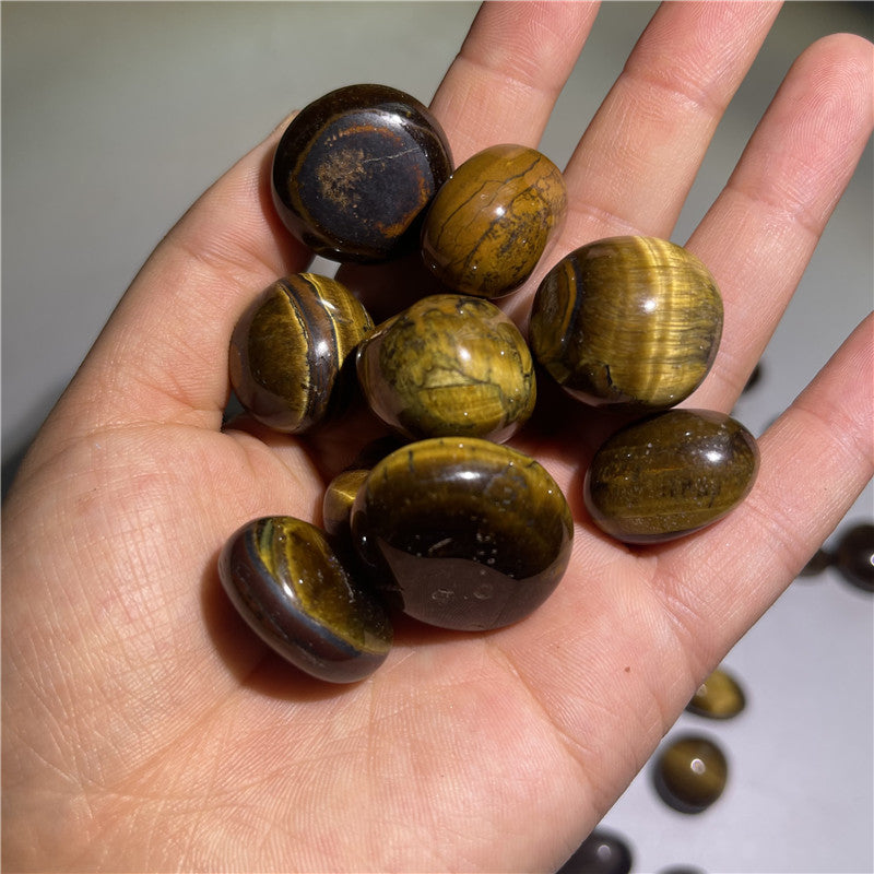 Tiger Eye Tumble Stones