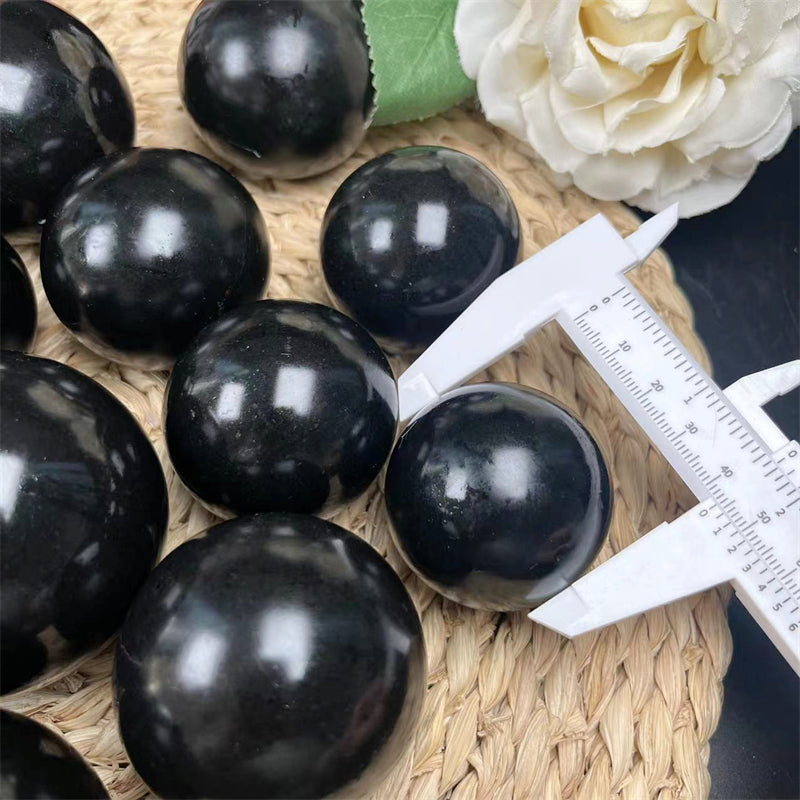 Black Tourmaline Spheres