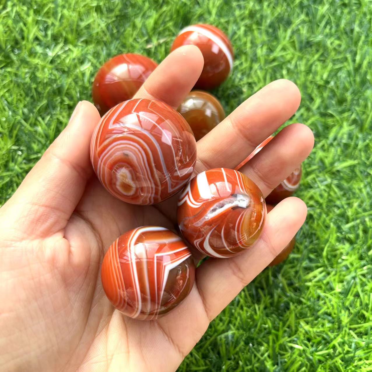 Sardonyx Agate Spheres