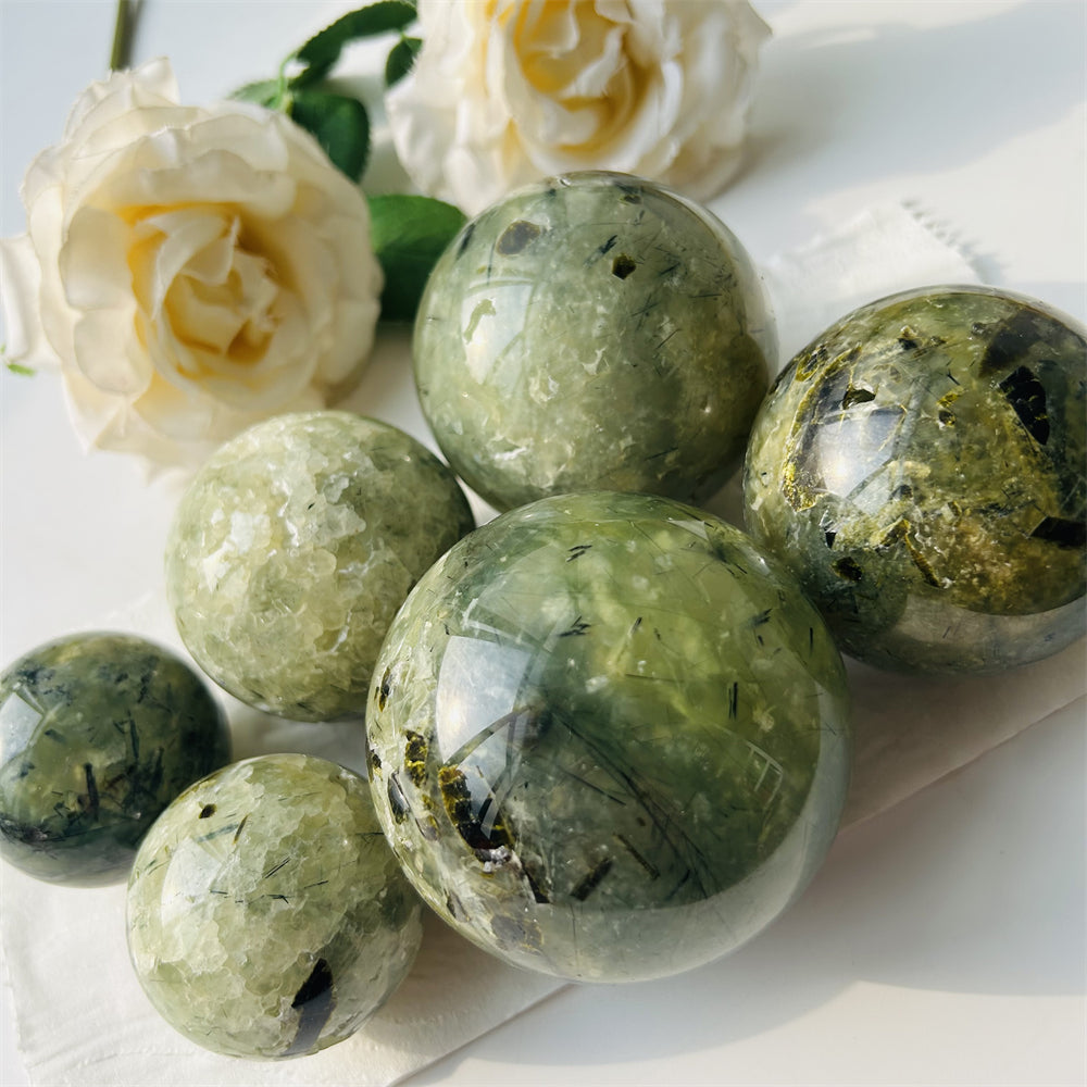 Prehnite Spheres