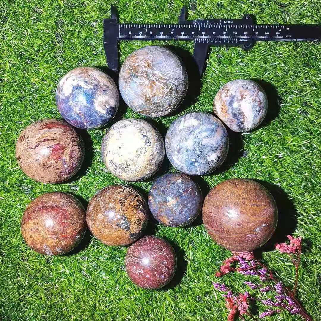 Pietersite Stone Spheres