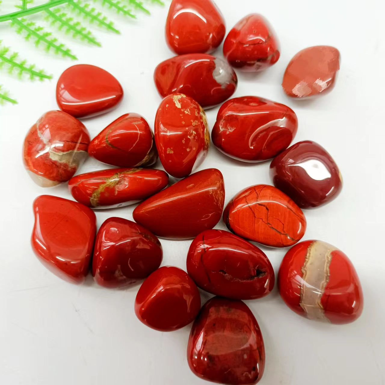 Red Jasper Tumble Stones