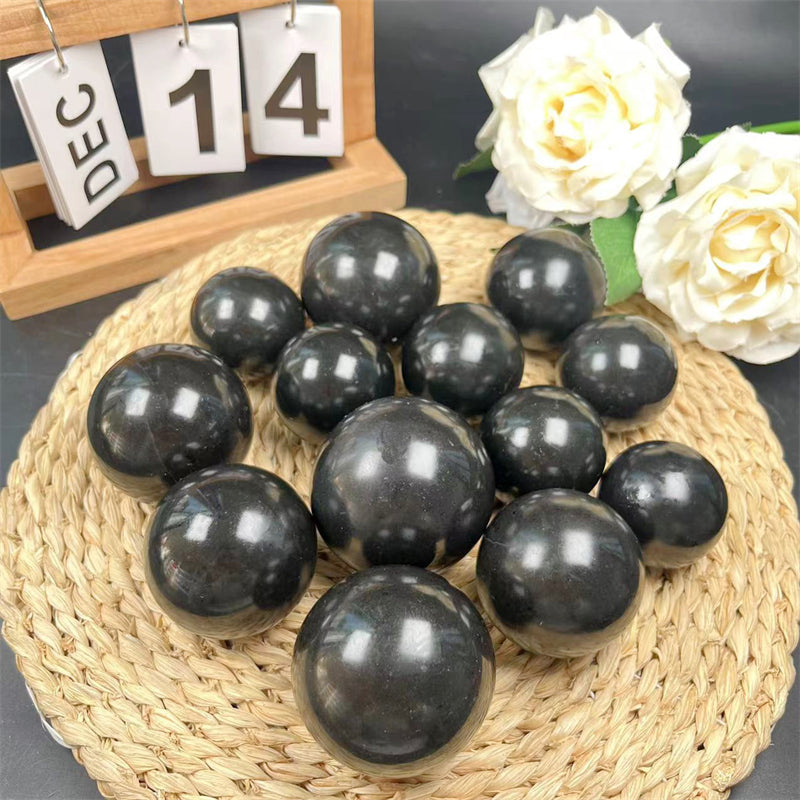 Black Tourmaline Spheres