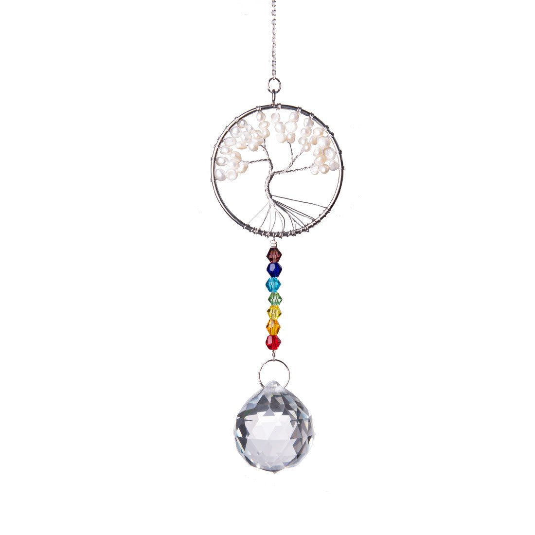 7 Chakra Life Tree Suncatcher Ornaments