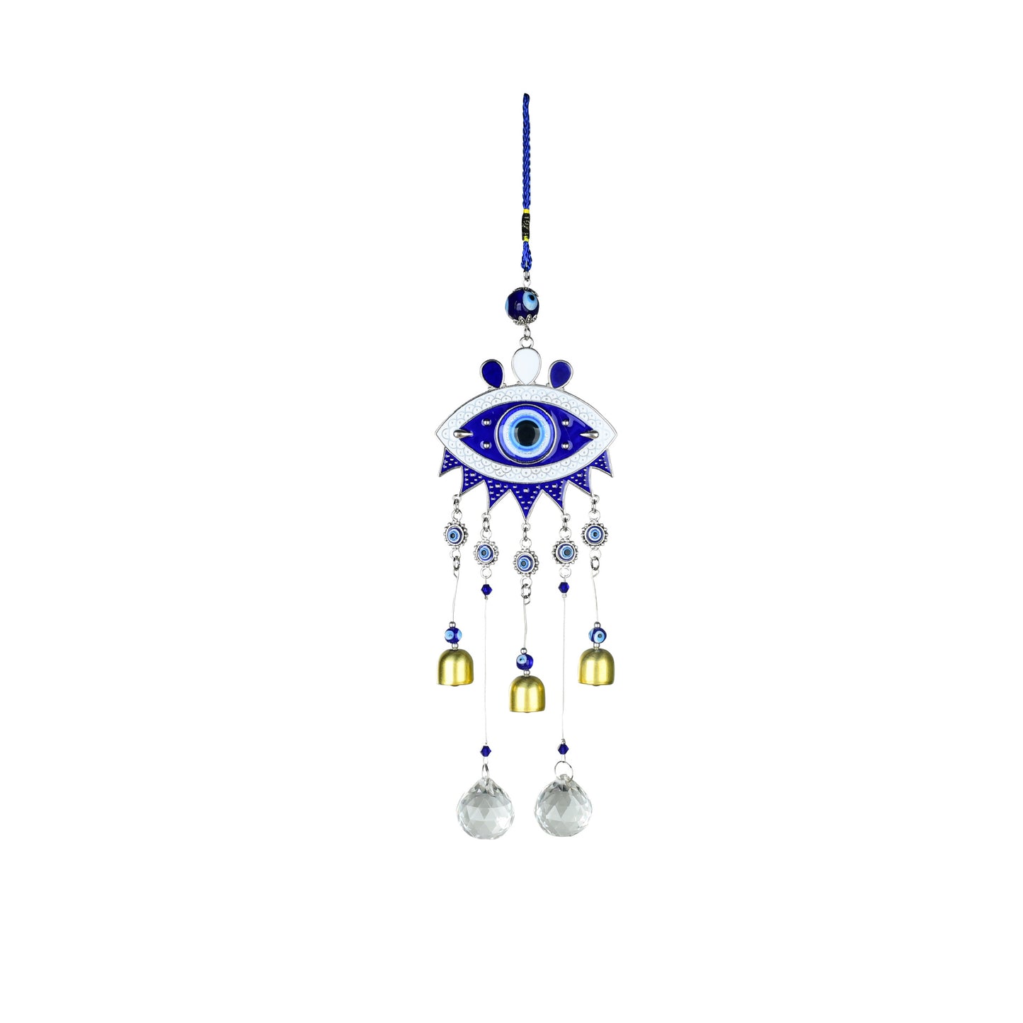 Blue Butterfly Devil Eye Suncatcher Ornaments