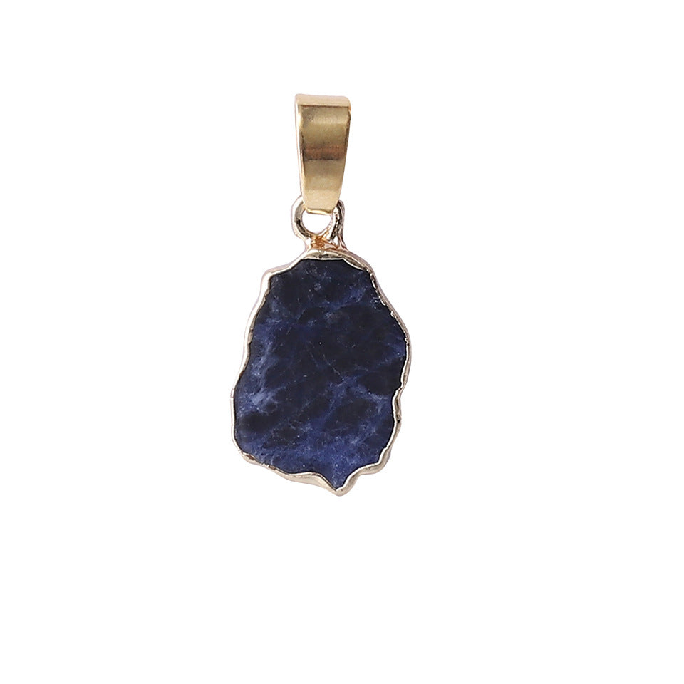 Irregular Rough Crystal Piece Pendants for Necklace