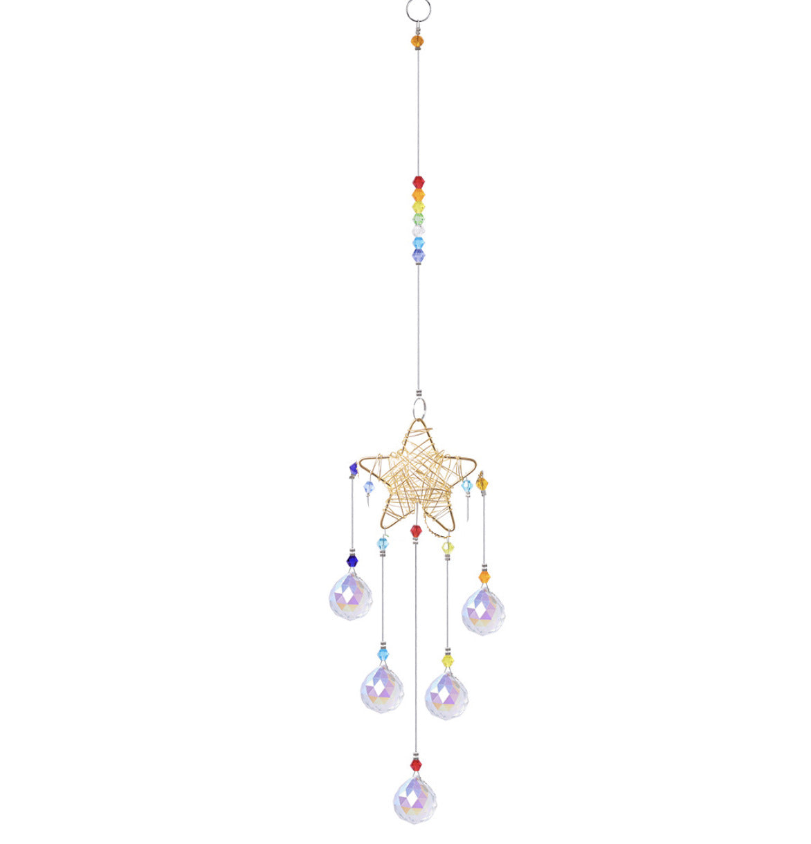 7 Chakra Rainbow Suncatcher Ornaments