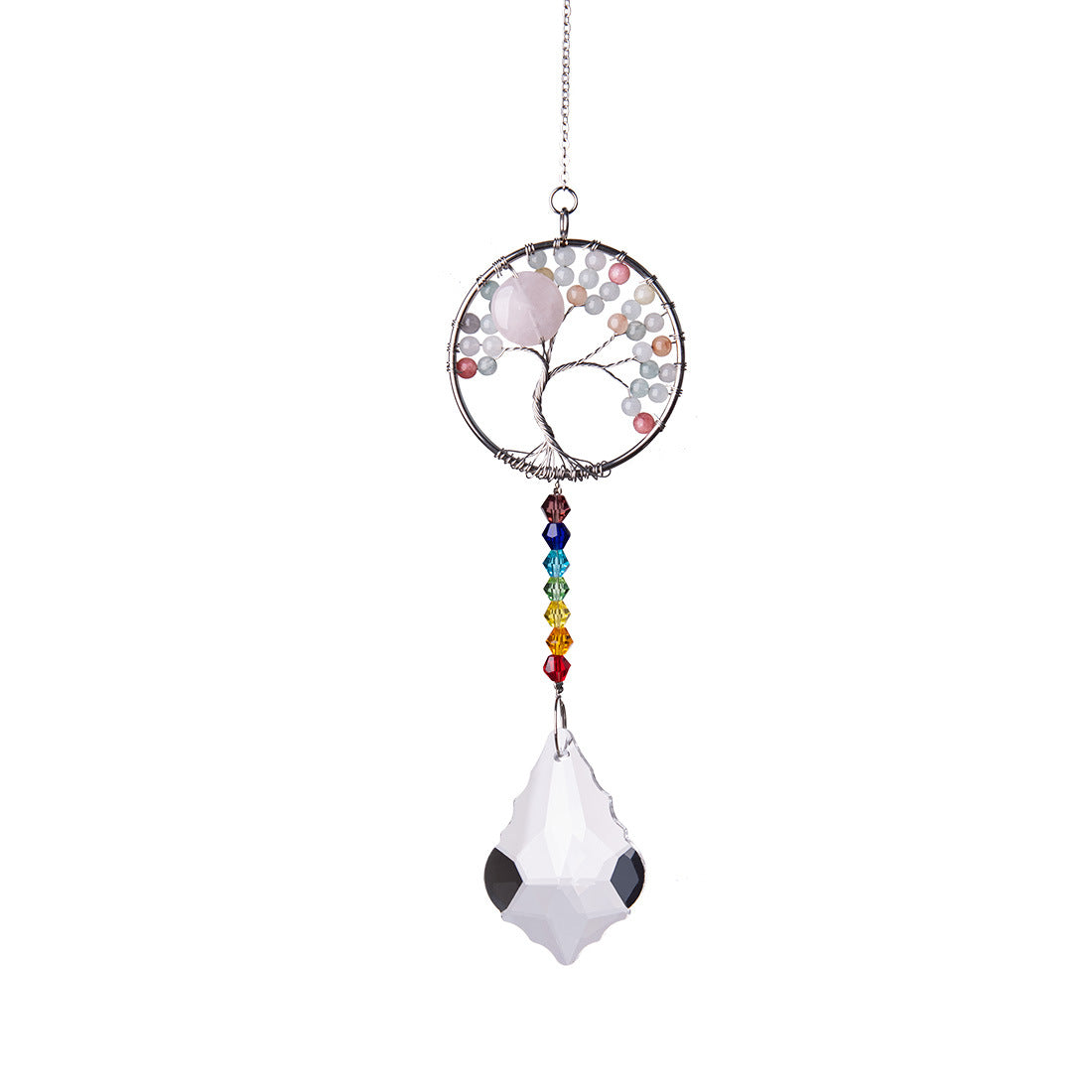 7 Chakra Life Tree Suncatcher Ornaments