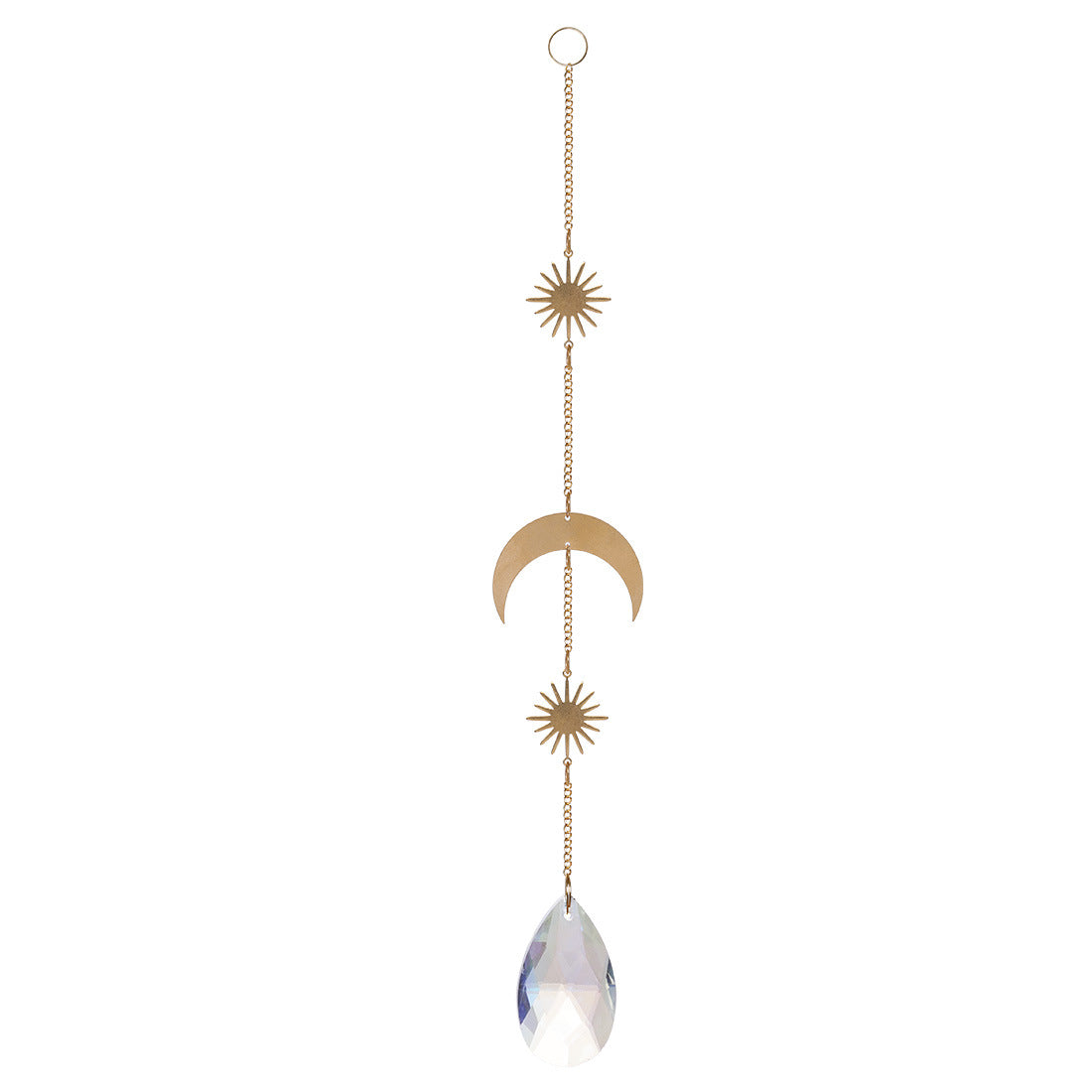 Golden Color Pendant Suncatcher Ornaments